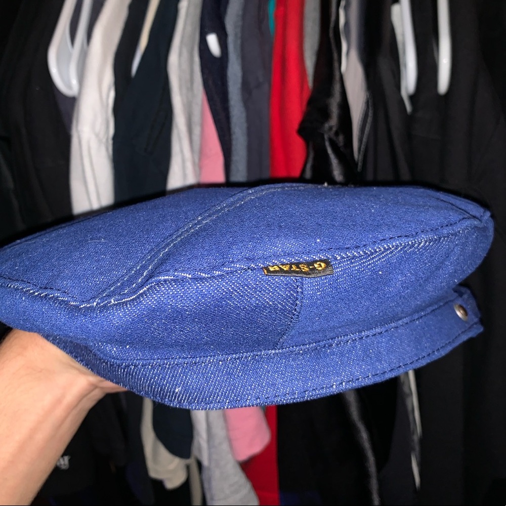 G-Star Raw denim beret